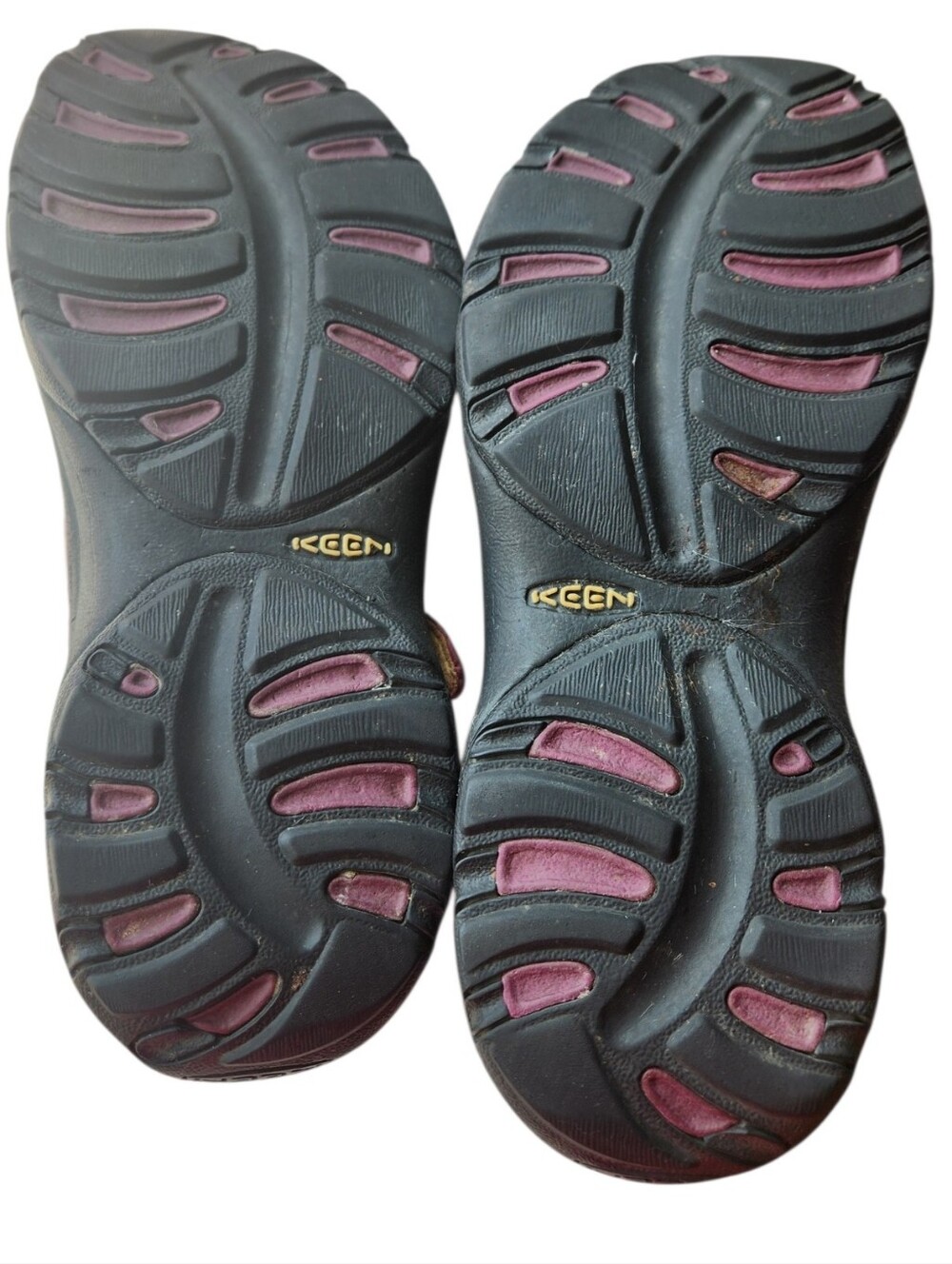 Keen Women's Mary Jane Flats in Burgundy and Black - Picture 8 of 8